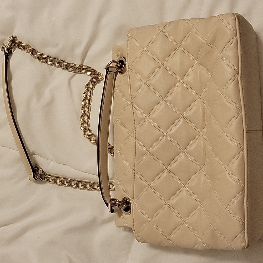 Kate Spade Cream Quilted Shoulder Bag - Picture 5 of 5